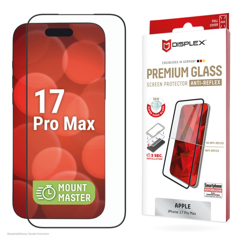 DISPLEX Premium Glass AR MM iPhone 17 Pro Max