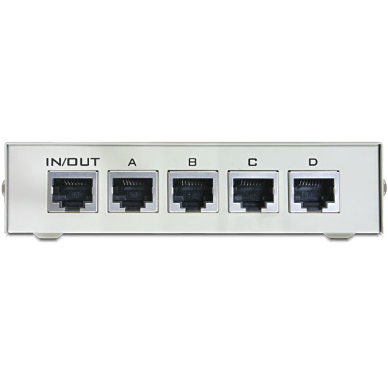 DELOCK DATA Switch 4-port RJ45 10/100manuell