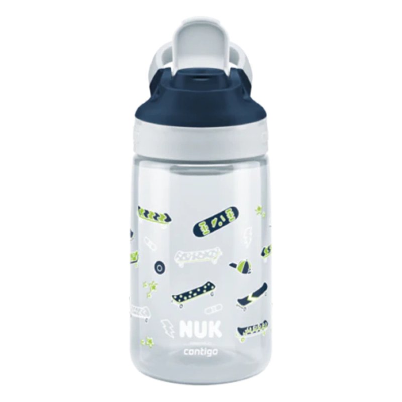 NUK 10255693 feeding bottle 420 ml Blue, Transparent