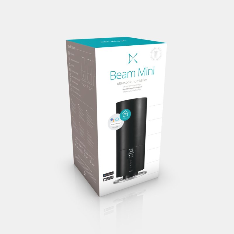 Duux Beam Mini 2 humidifier Ultrasonic 3 L Black