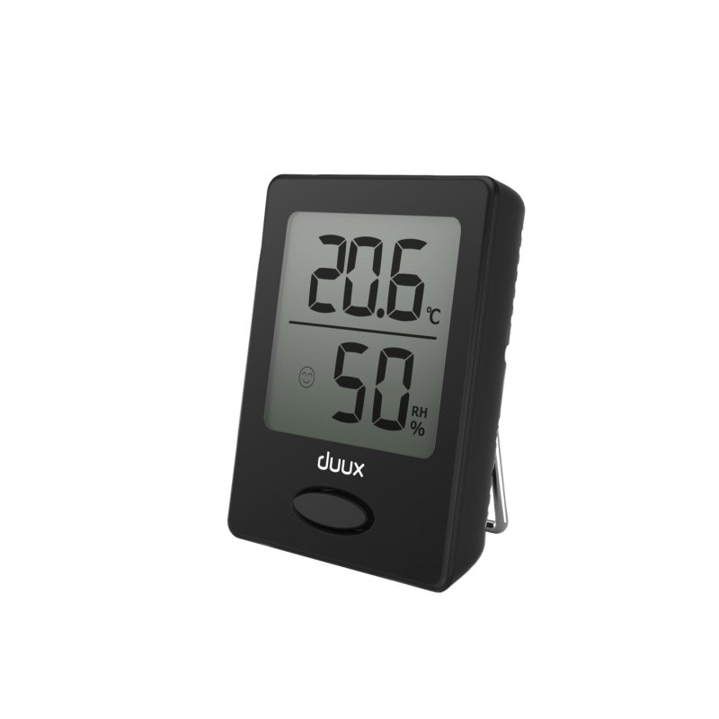 Duux Sense Hygro Thermometer Schwarz