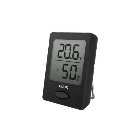 Duux Sense Hygro Thermometer Schwarz