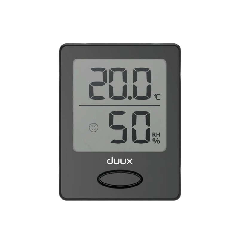 Duux Sense Hygro Thermometer Schwarz