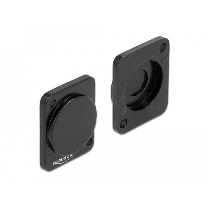 DeLOCK Capot de Type-D, noir