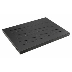 19" Fachboden var. für Serverschränke 35cm 1U schwarz