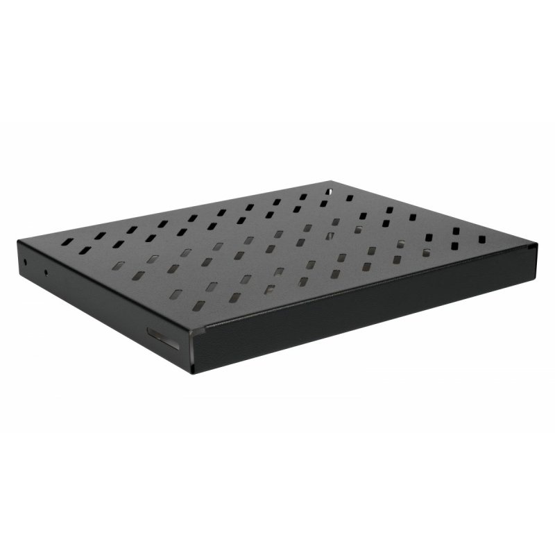 19" Fachboden var. für Serverschränke 35cm 1U schwarz