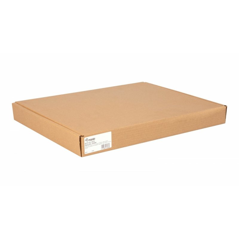 Equip Variable Shelf 19', 1U, 350MM, Black