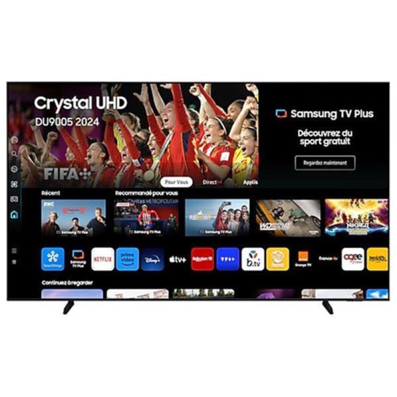 Samsung TU98DU9005K 2.49 m (98") 4K Ultra HD Smart TV Wi-Fi Black