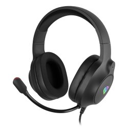 GENESIS NEON 213 Headset Wired Handheld Calls/Music USB Type-A Black