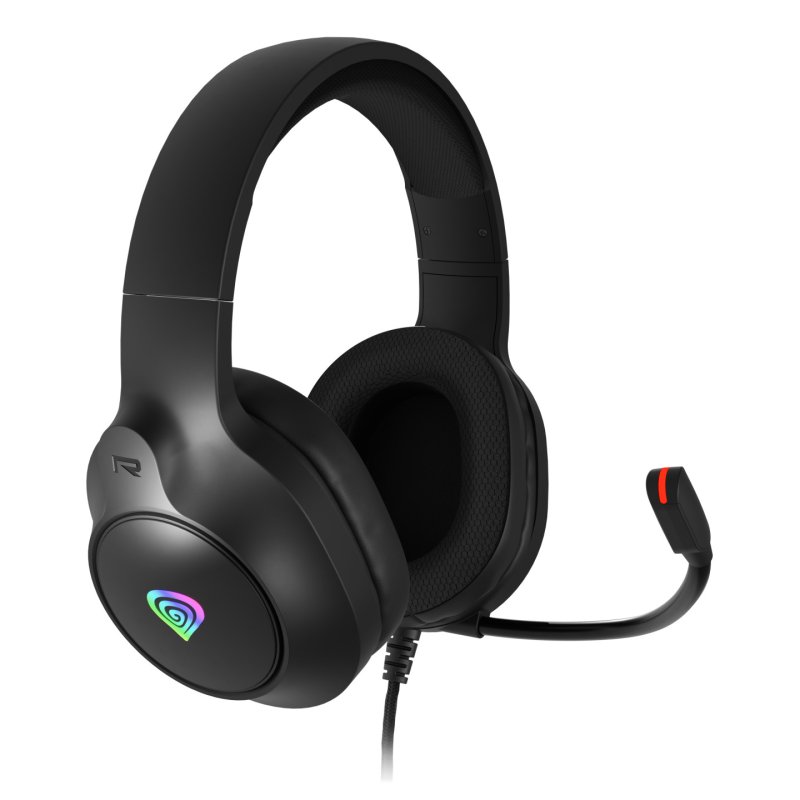 GENESIS NEON 213 Casque Avec fil À la main Appels/Musique USB Type-A Noir