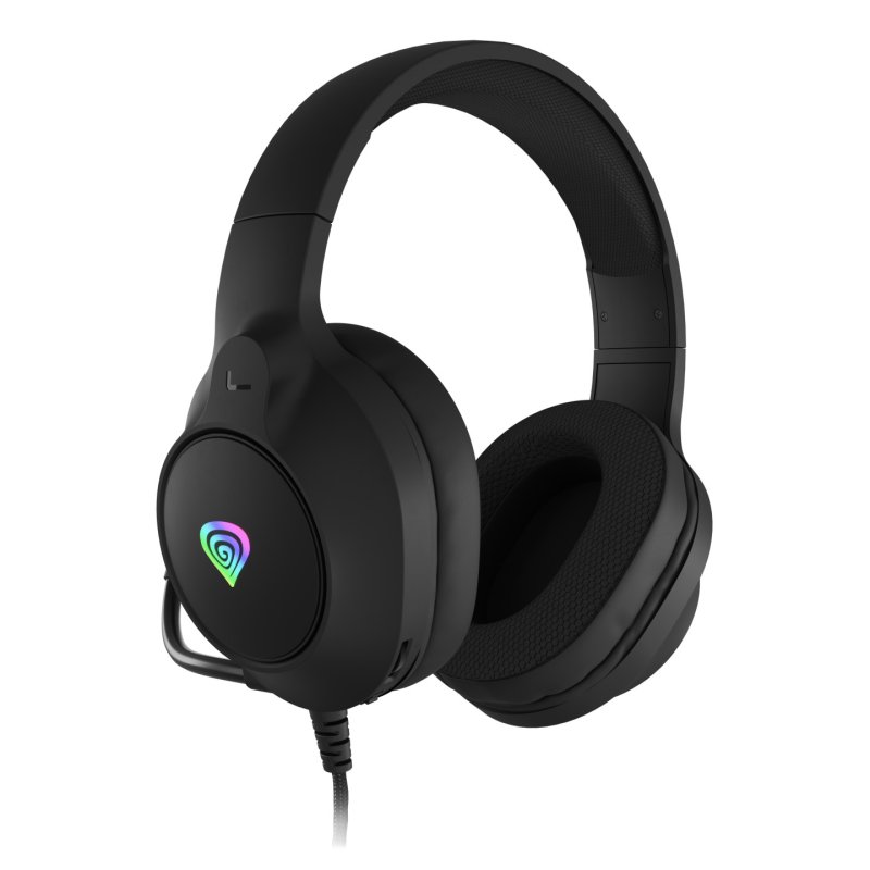 GENESIS NEON 213 Headset Wired Handheld Calls/Music USB Type-A Black