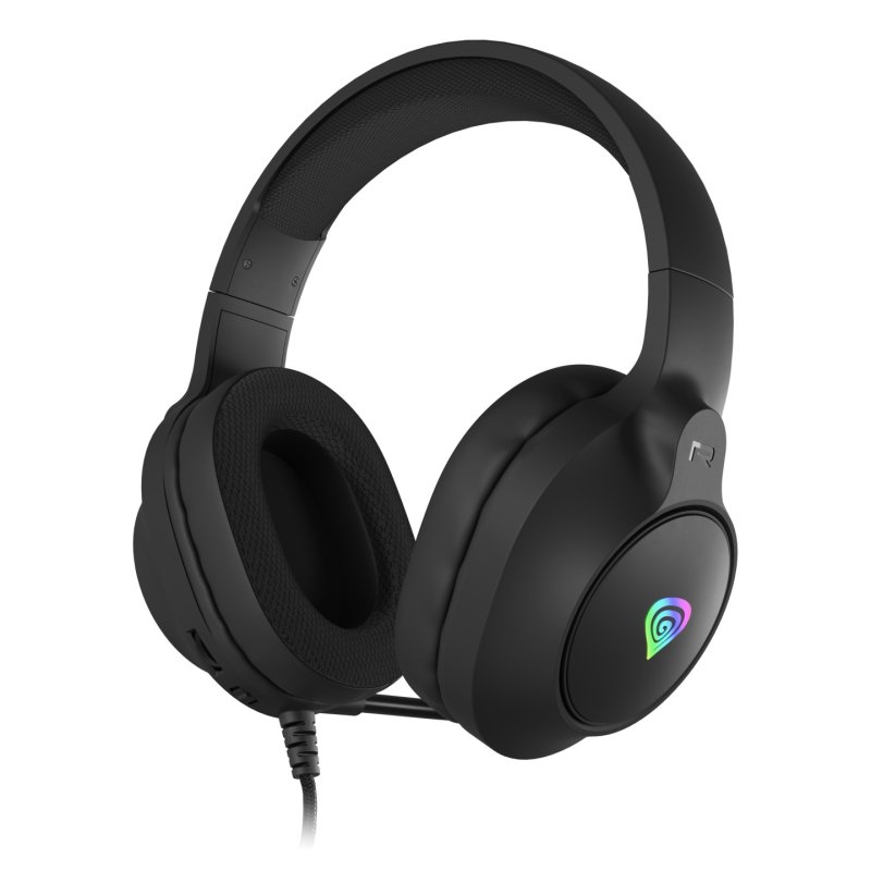 GENESIS NEON 213 Casque Avec fil À la main Appels/Musique USB Type-A Noir