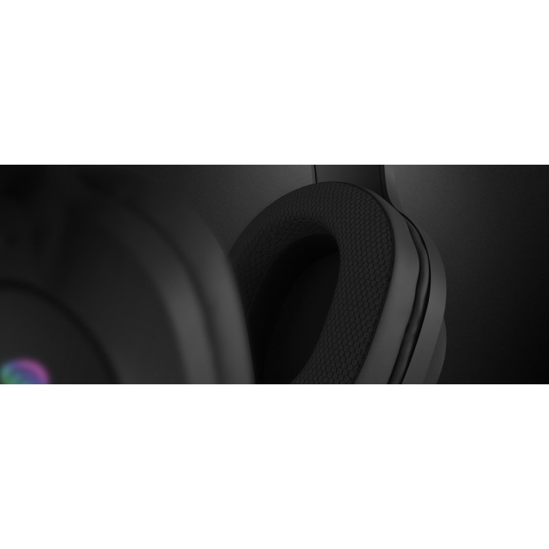 GENESIS NEON 213 Casque Avec fil À la main Appels/Musique USB Type-A Noir