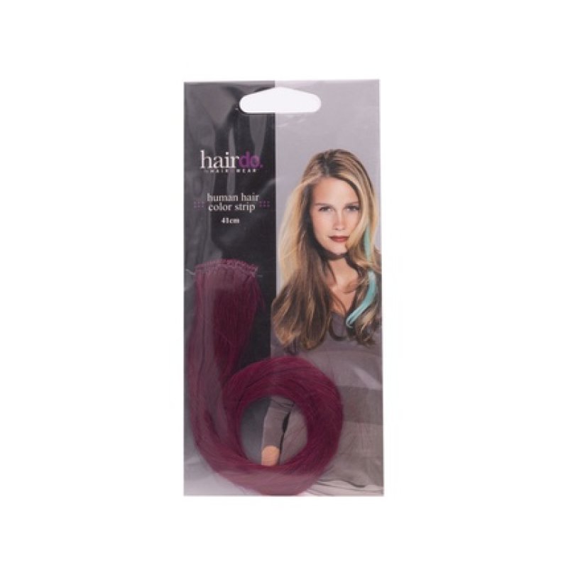 Hairdo Color Strip Red Wine 3x41cm Colored Lock