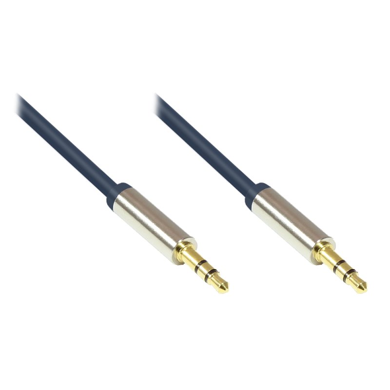 Alcasa GC-M0041 audio cable 2 m 3.5mm Blue