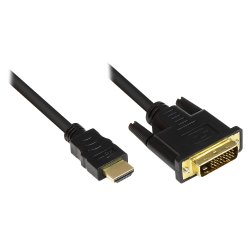 Good Connections Kabel HDMI-St.-DVI-D 24 1 St. schwarz 1m