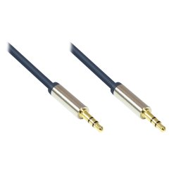 Alcasa GC-M0042 audio cable 3 m 3.5mm Blue