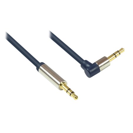 Good Connections Audiokabel 3-pol. 3.5mm-St.-St. gew. 1m