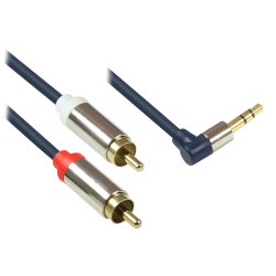 Good Connections Audiokabel 3,5mm-St. gew.-2xRCA St. 2m