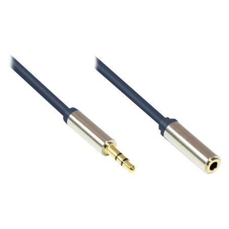 Alcasa GC-M0050 audio cable 0.5 m 3.5mm Blue
