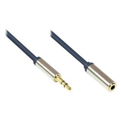 Alcasa GC-M0051 audio cable 1 m 3.5mm Blue