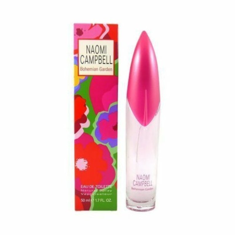 Naomi Campbell Bohemian Garden Eau de Toilette Spray 50ml - Brand New/Sealed