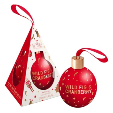 The Luxury Bathing Festive Soak Wild Fig Bath Foam 250ml