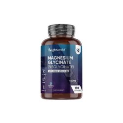 Weightworld Magnesium Glycinate With Vitamin B6 180 Capsules