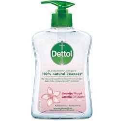 Dettol Hand Soap Jasmine Fragrance Enriched With 100% Natural Oils 250ml