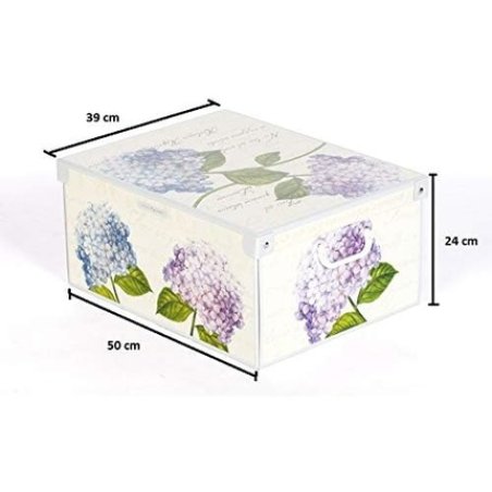 Kanguru Decorative Storage Box With Handles And Lid