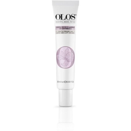 Olos Youth Enhancing Eye Cream and Lip Cream 0.68 Oz - Anti-Aging Under Eye