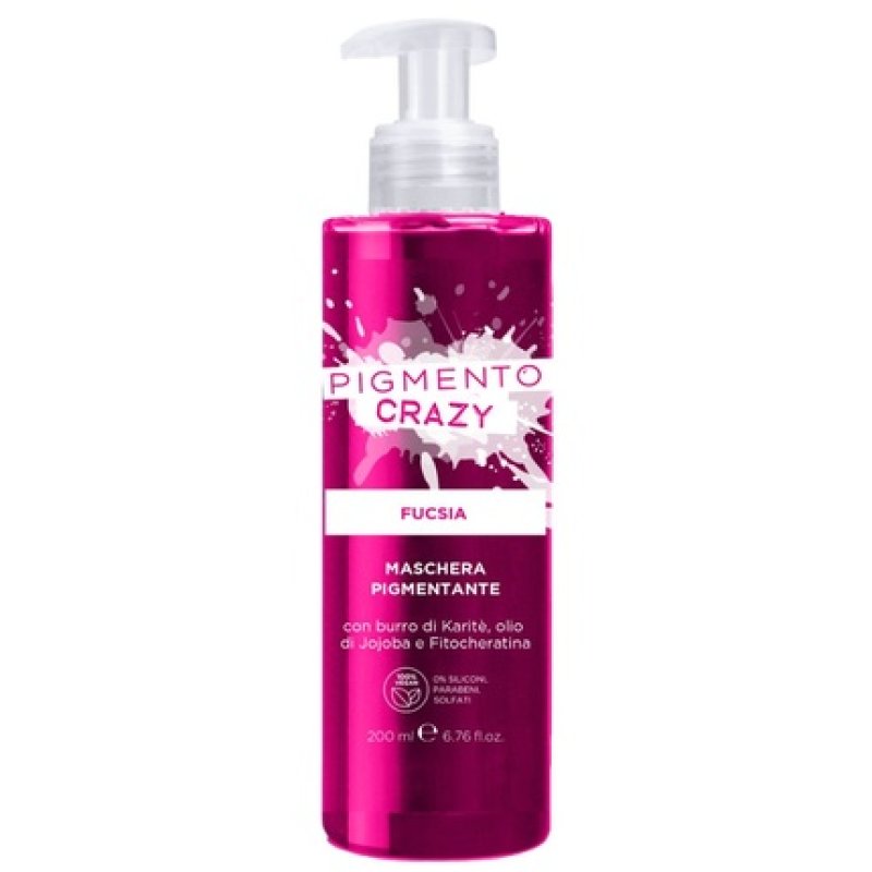 Pigmento Fuchsia Mask 200ml Hair Treatment