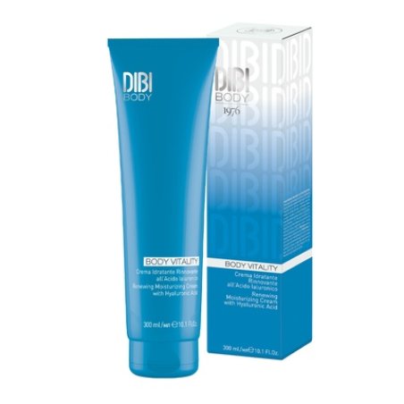 Dibi Milano Body Vitality Moisturizing Cream Renewing With Hyaluronic Acid 300ml