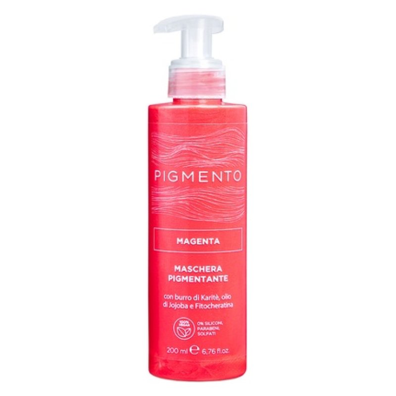 Pigmento Mask Red Magenta 200 Milliliters Hair Color Treatment