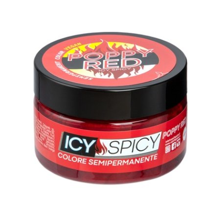 Icy Spicy Poppy Red 100ml Hair Product