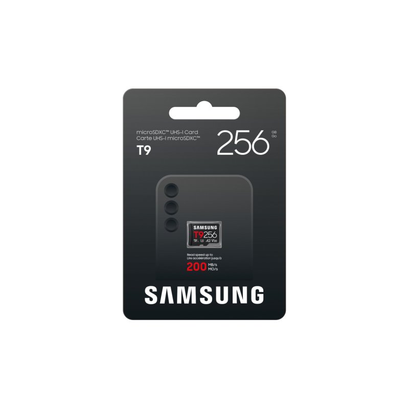 MICRO SD MSD / T9 256GB R200 / W130 MB/S