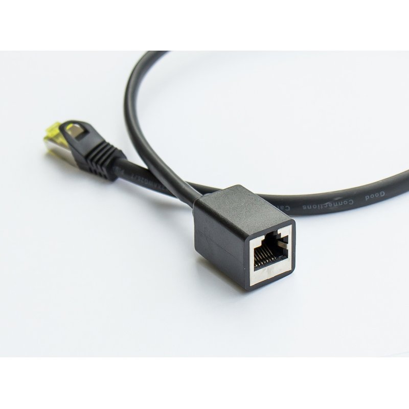 Alcasa 8063VR-020S câble de réseau Noir 2 m Cat6 S/FTP (S-STP)
