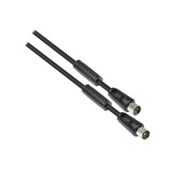 Alcasa S-PAK015S coaxial cable 1.5 m IEC Black