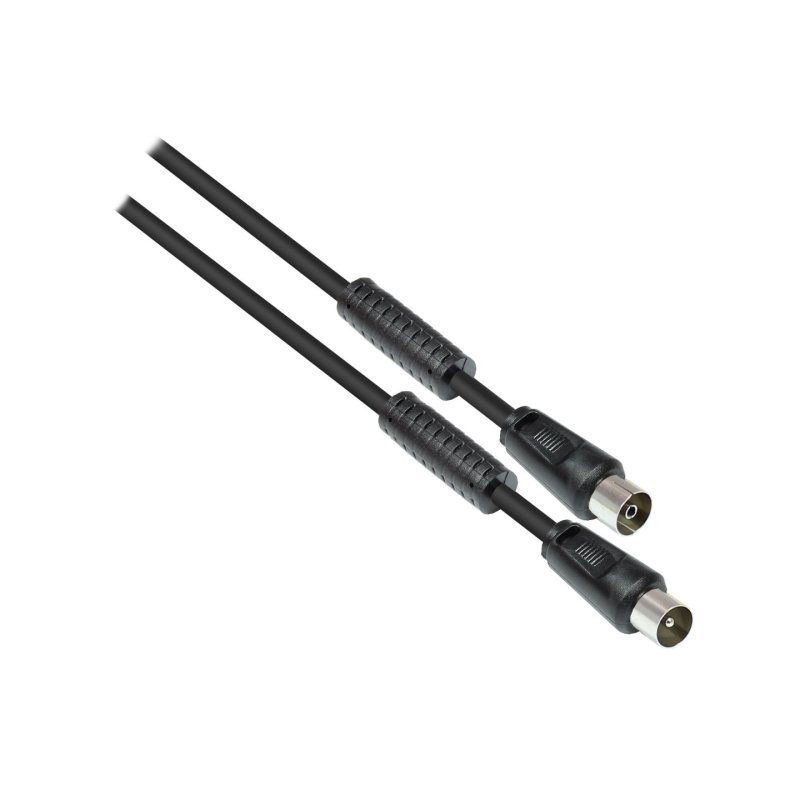 Alcasa S-PAK015S câble coaxial 1,5 m IEC Noir