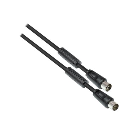 Alcasa S-PAK015S coaxial cable 1.5 m IEC Black
