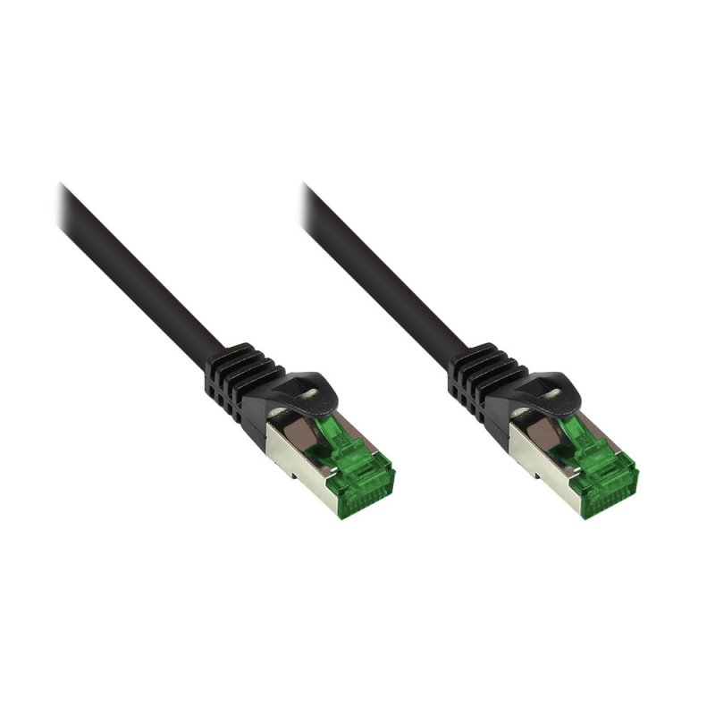 Good Connections Cat.6A Patchkabel Outdoor HF schwarz 15m