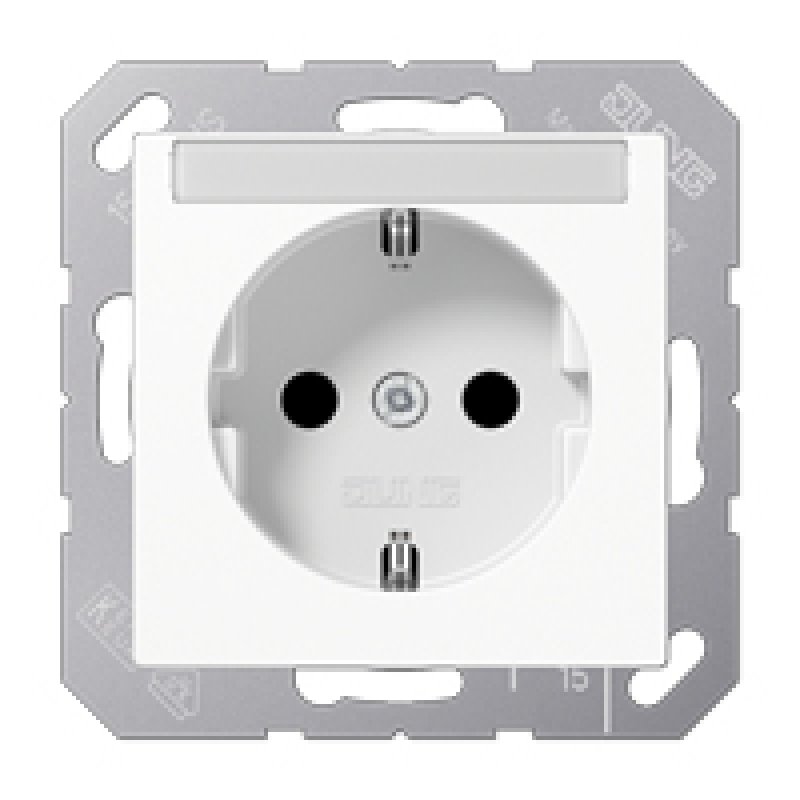 Jung A 1520 BFNA WW SCHUKO-Steckdose 16A 250V SF bruchs.