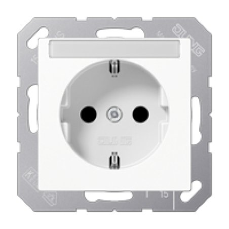 Jung A 1520 BFNA WW SCHUKO-Steckdose 16A 250V SF bruchs.