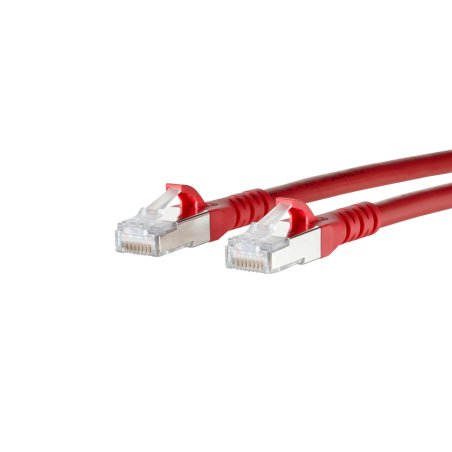 METZ CONNECT 1308455066-E networking cable Red 5 m Cat6a S/FTP (S-STP)
