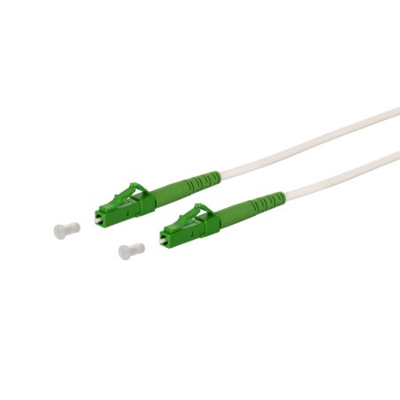 METZ CONNECT OpDAT Patchkabel LC-S APC/LC-S APC OS2 wei 15,0m