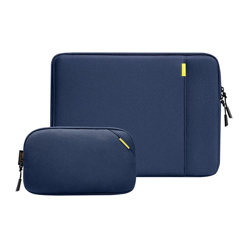 TOMTOC Defender-A13 Laptop Sleeve 14" Case Set (Navy Blue)