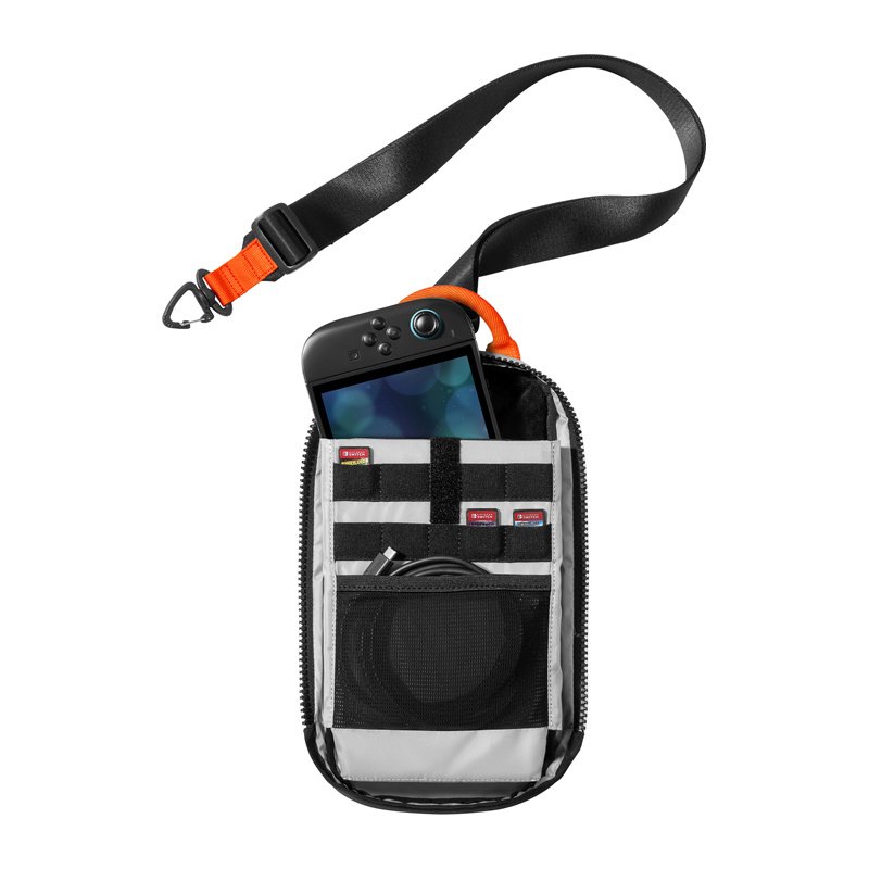 TOMTOC GameOn-G49 Switch 2 Travel Bag, 2,3L (Gray)