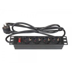 Good Connections 19" PDU Steckdosenleiste 4-fach