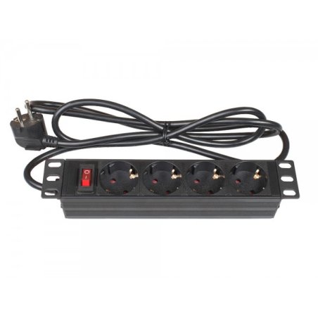 Good Connections 19" PDU Steckdosenleiste 4-fach