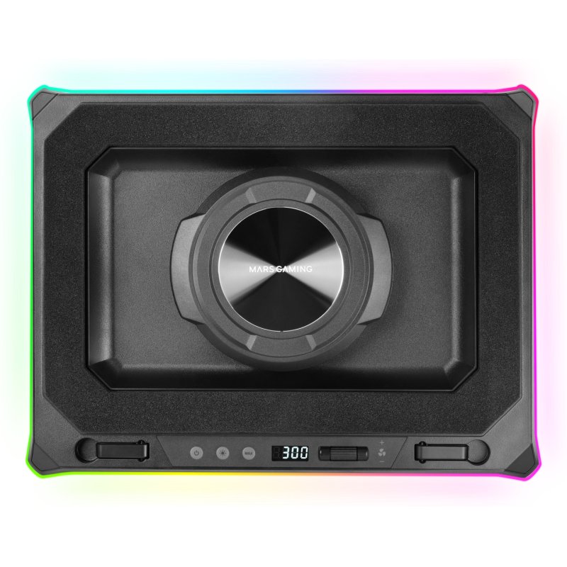 Mars Gaming MNBC-ULTRA laptop cooling pad 45.7 cm (18") 2400 RPM Black